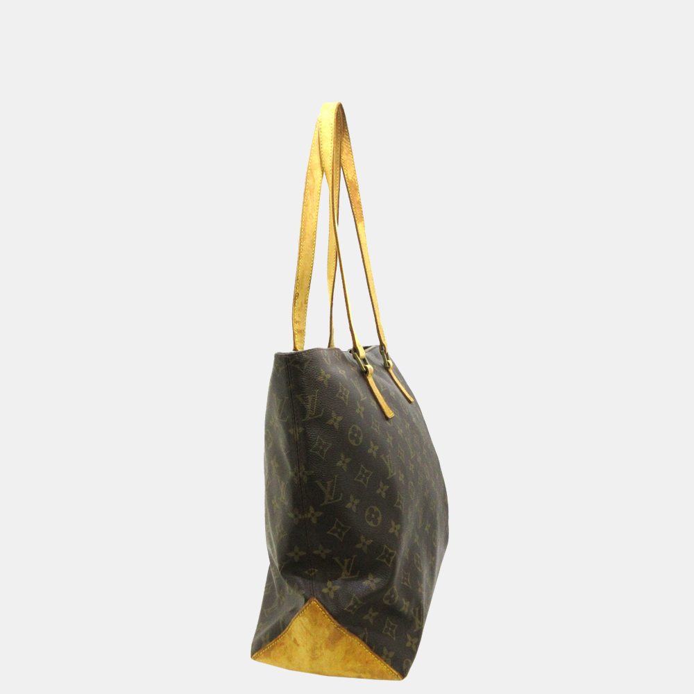 

Louis Vuitton Brown Monogram Cabas Mezzo