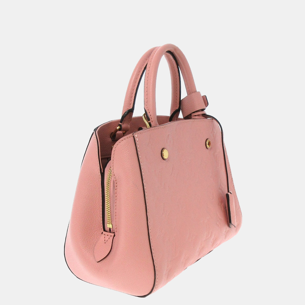 

Louis Vuitton Pink Monogram Empreinte Montaigne BB
