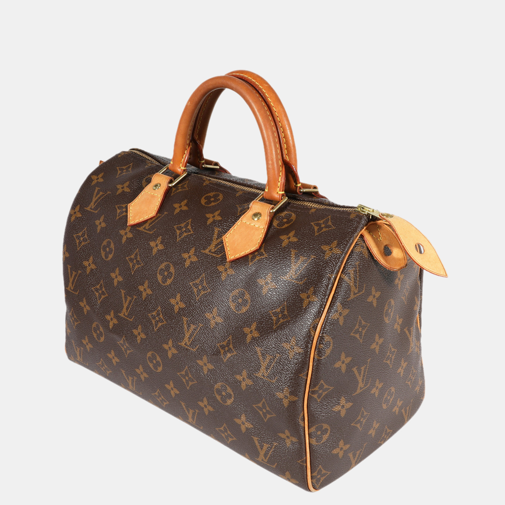 

Louis Vuitton Monogram Canvas Speedy 30 Bag, Brown