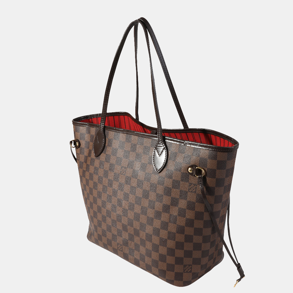 

Louis Vuitton Damier Ebene Canvas Neverfull MM Bag, Brown