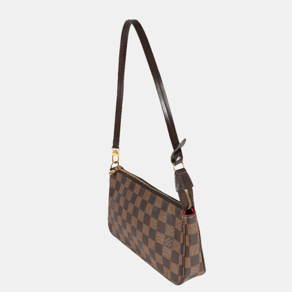 

Louis Vuitton Damier Ebene Pochette Accessoires bag, Brown