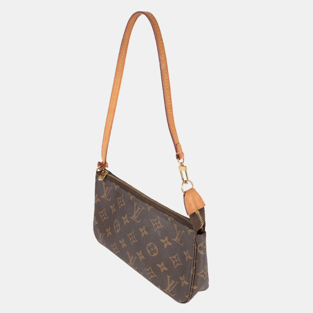 

Louis Vuitton Damier Ebene Pochette Accessoires bag, Brown