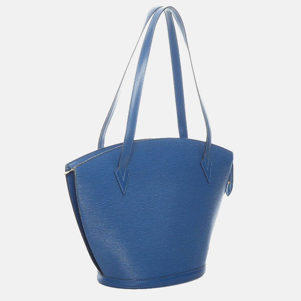 

Louis Vuitton Blue Epi Leather Saint Jacques PM Shoulder Bag