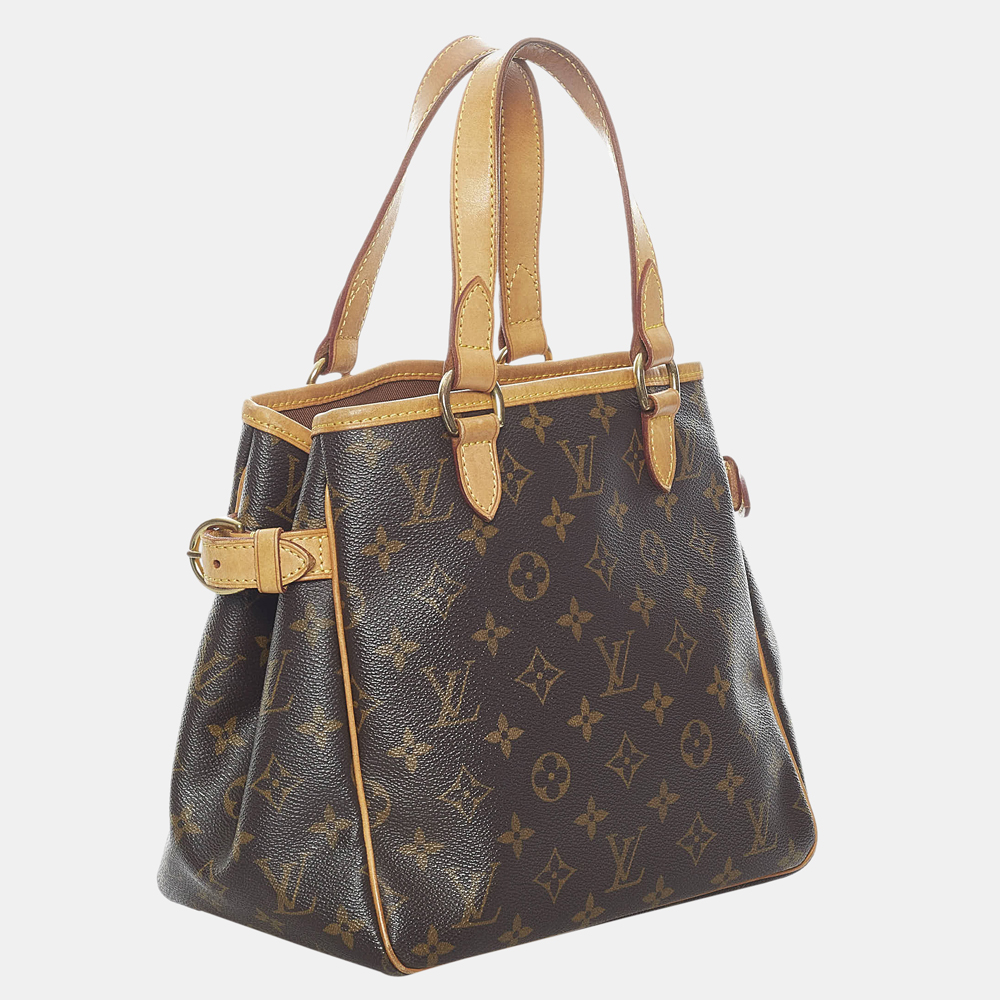 

Louis Vuitton Brown Monogram Batignolles Vertical