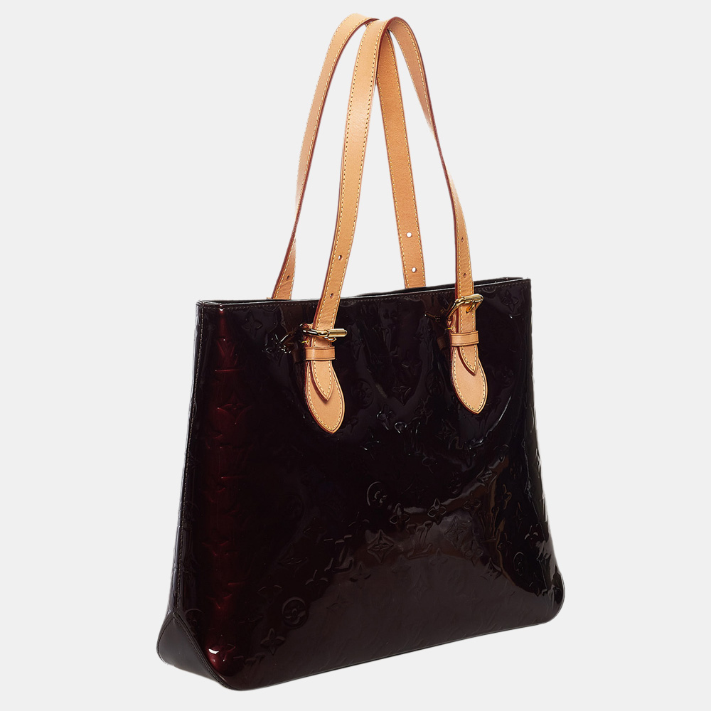 

Louis Vuitton Brown/Purple Vernis Brentwood