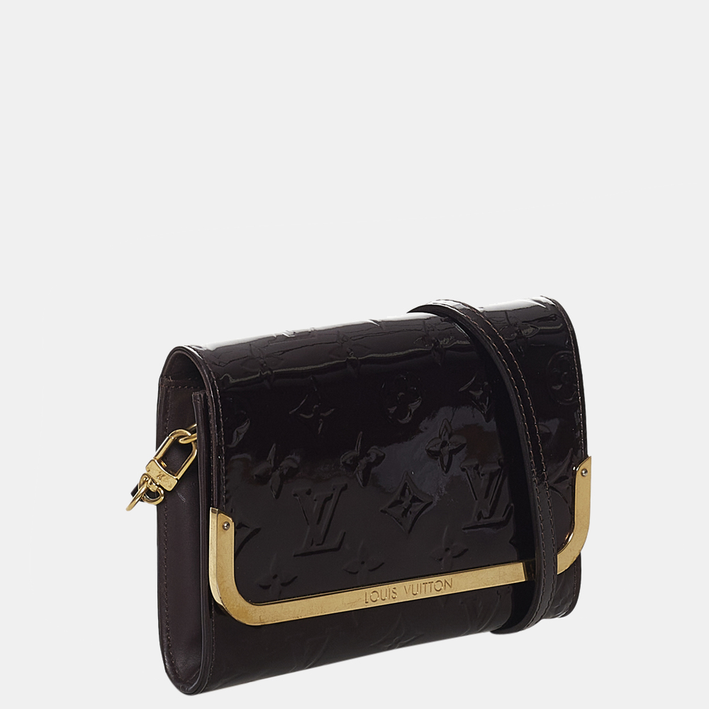 

Louis Vuitton Purple Vernis Rossmore PM