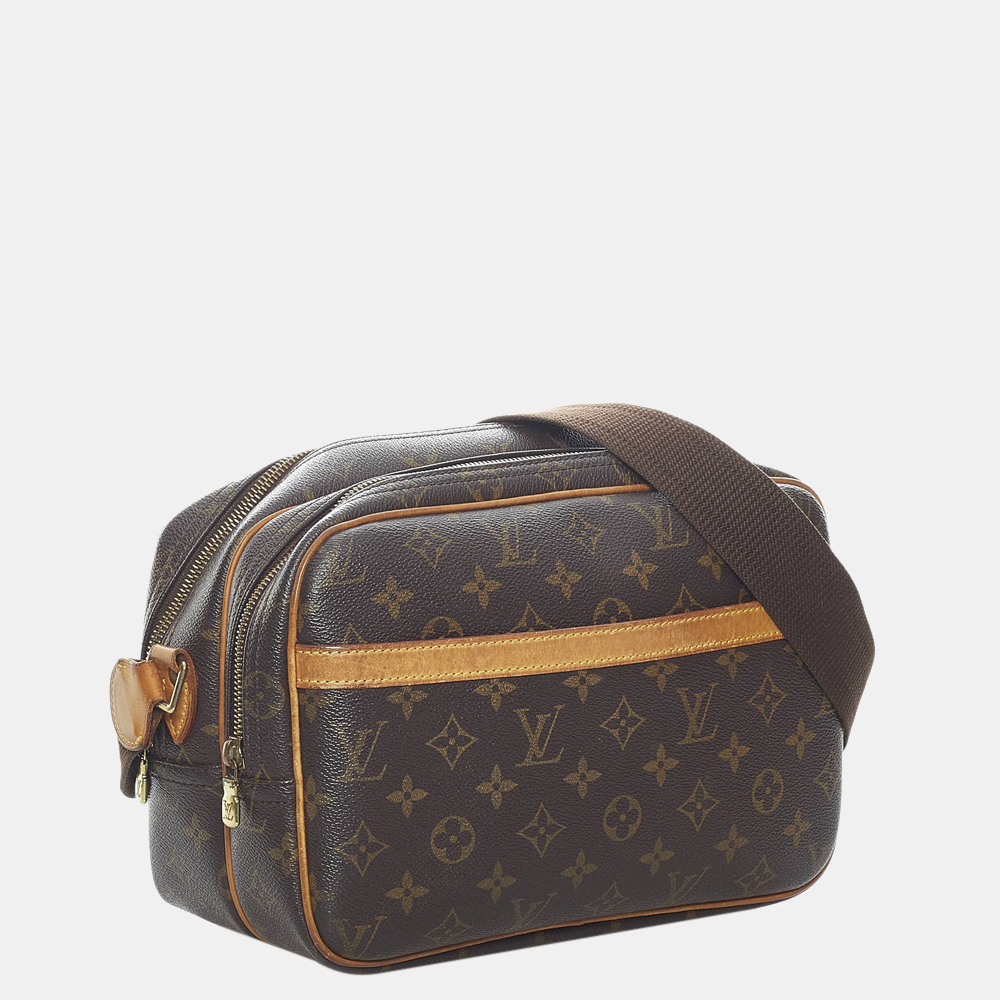 

Louis Vuitton Monogram Reporter PM, Brown