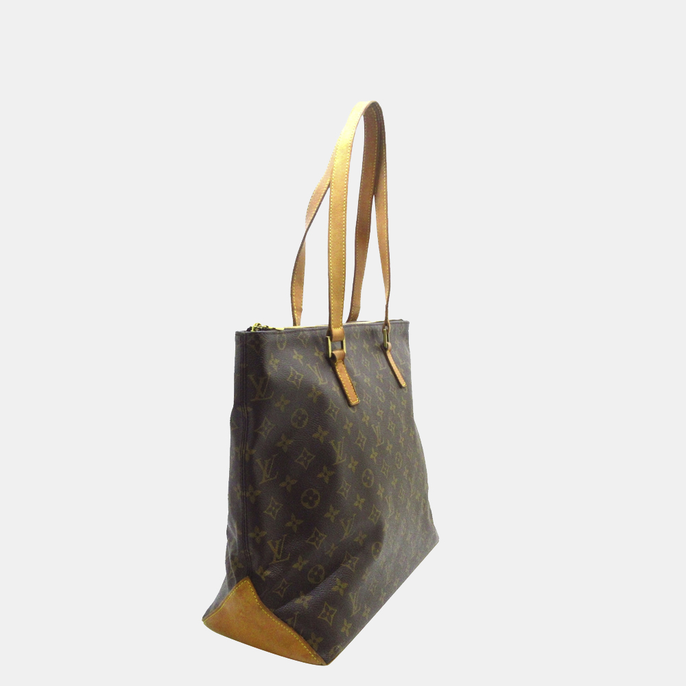 

Louis Vuitton Monogram Cabas Mezzo, Brown