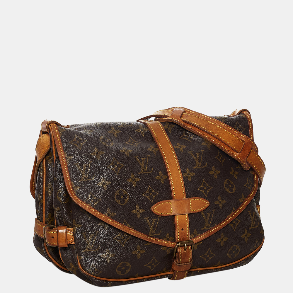 

Louis Vuitton Monogram Saumur 30, Brown