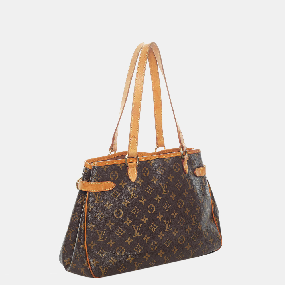 

Louis Vuitton Brown Monogram Batignolles Horizontal