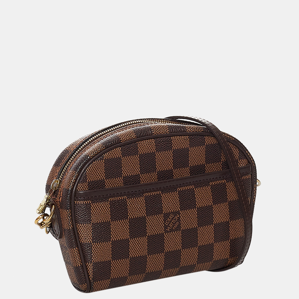 

Louis Vuitton Brown Damier Ebene Ipanema Pochette