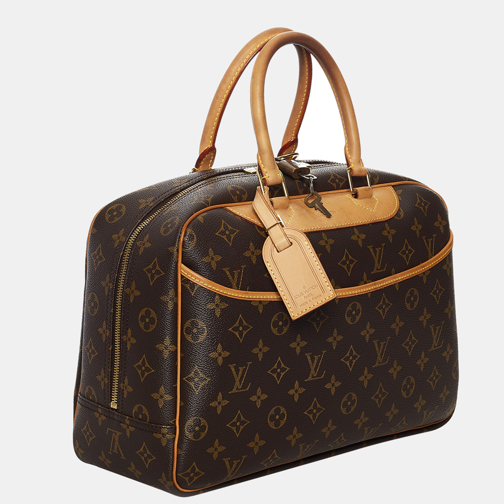 

Louis Vuitton Brown Monogram Deauville