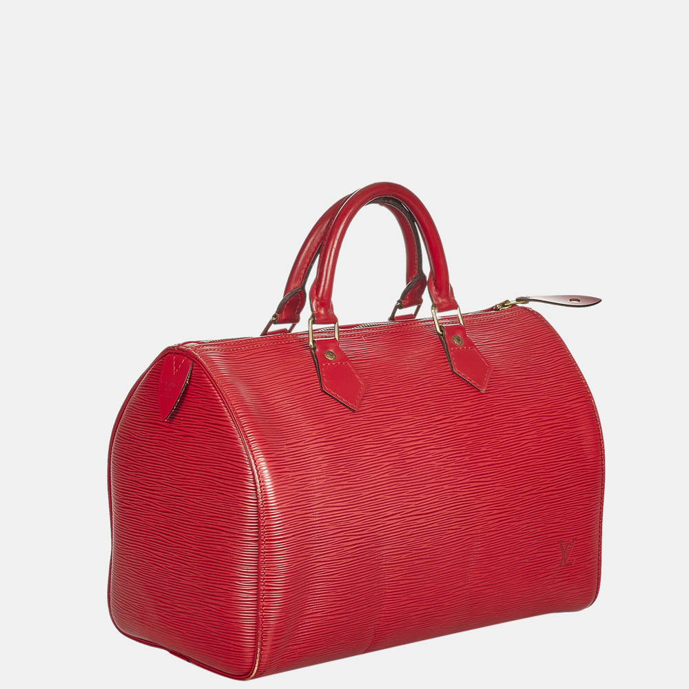 

Louis Vuitton Red Epi Speedy 30