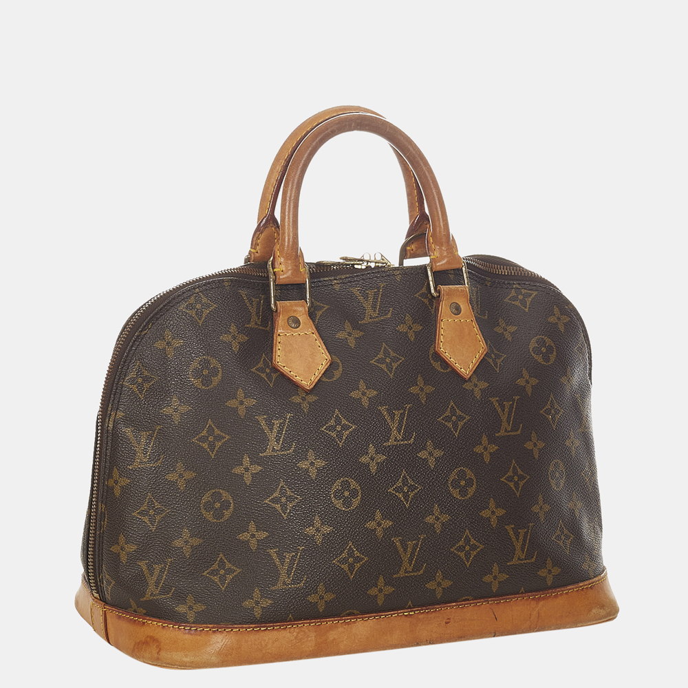 

Louis Vuitton Brown Monogram Alma PM