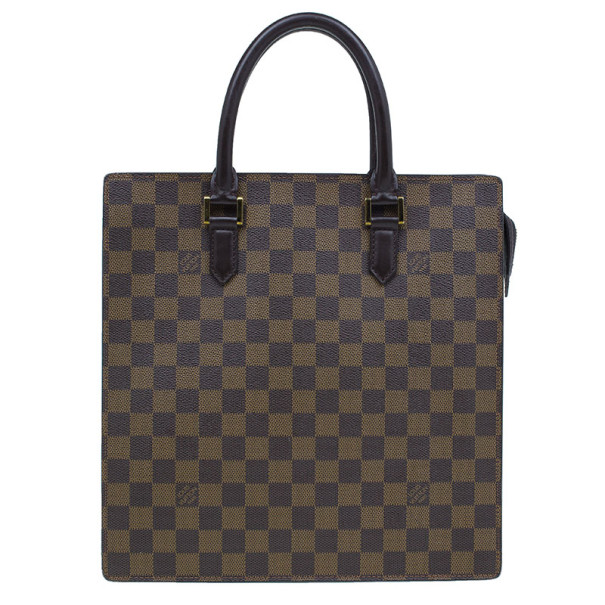 Pre Owned Louis Vuitton Damier Ebene Canvas Venice Tote
