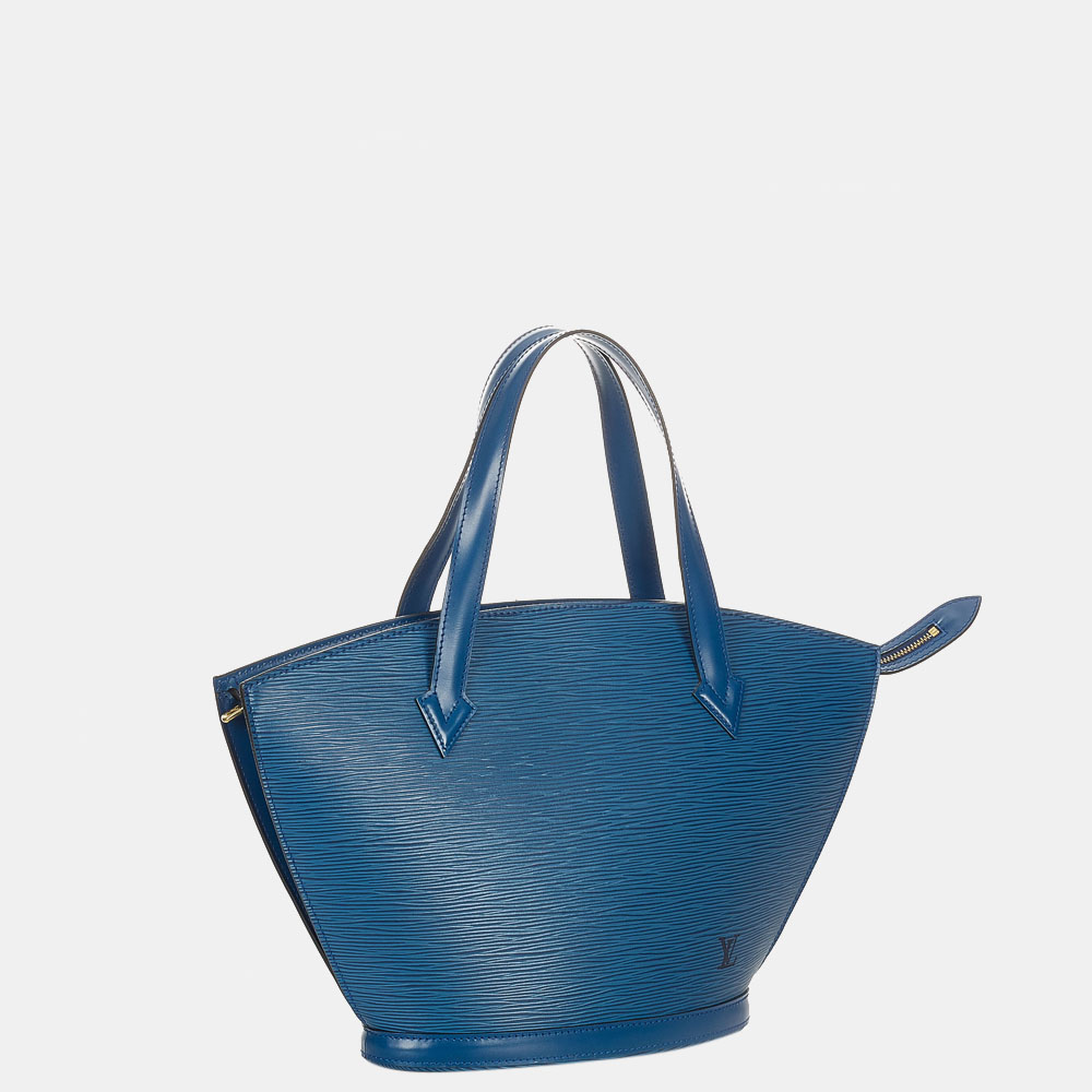 

Louis Vuitton Blue Epi Saint Jacques PM Short Strap