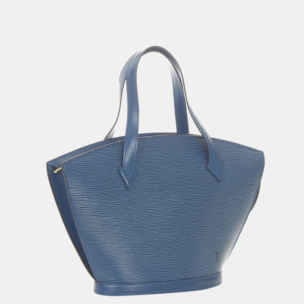 

Louis Vuitton Blue Epi Saint Jacques PM Short Strap