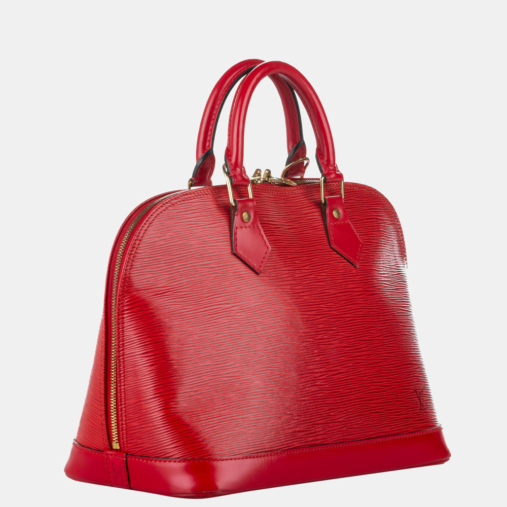

Louis Vuitton Red Epi Alma PM