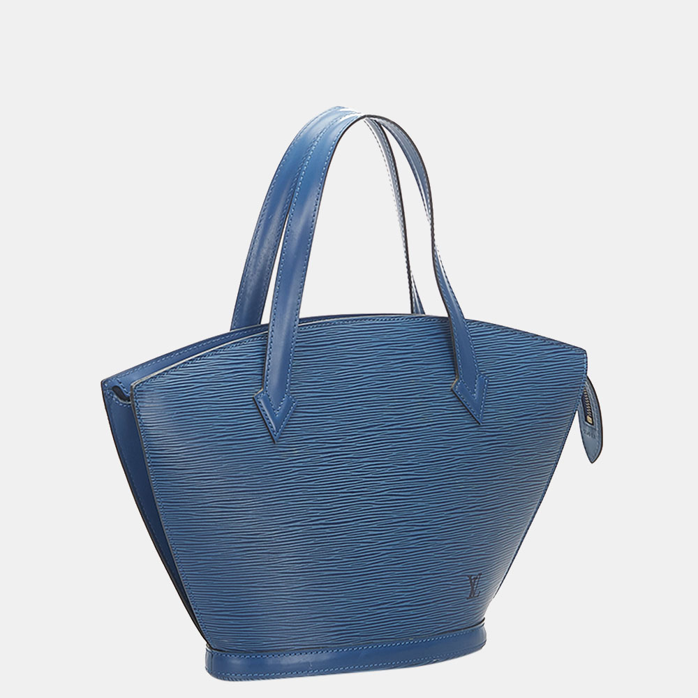 

Louis Vuitton Blue Epi Saint Jacques PM Short Strap