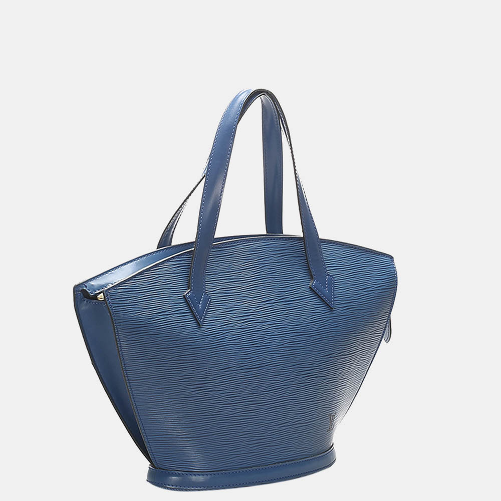 

Louis Vuitton Blue Epi Saint Jacques PM Short Strap