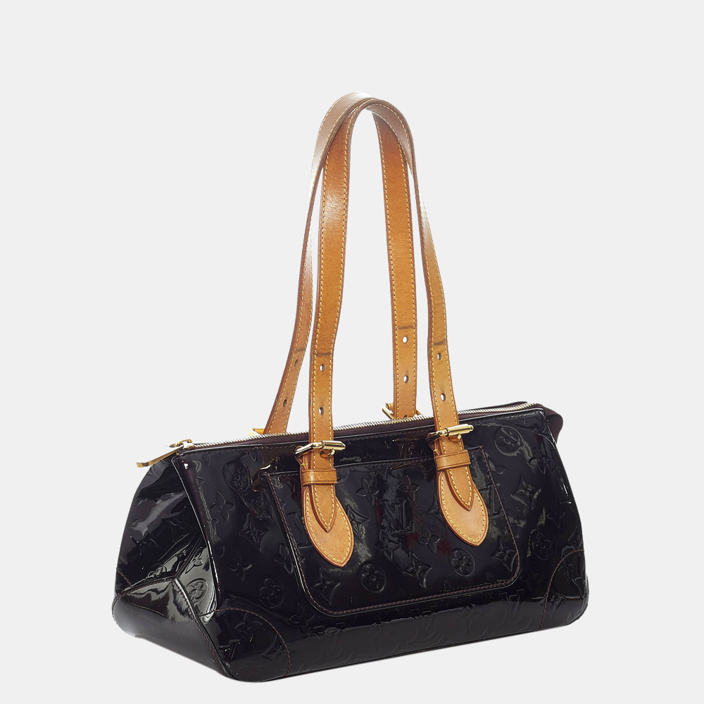 

Louis Vuitton Brown/Purple Vernis Rosewood