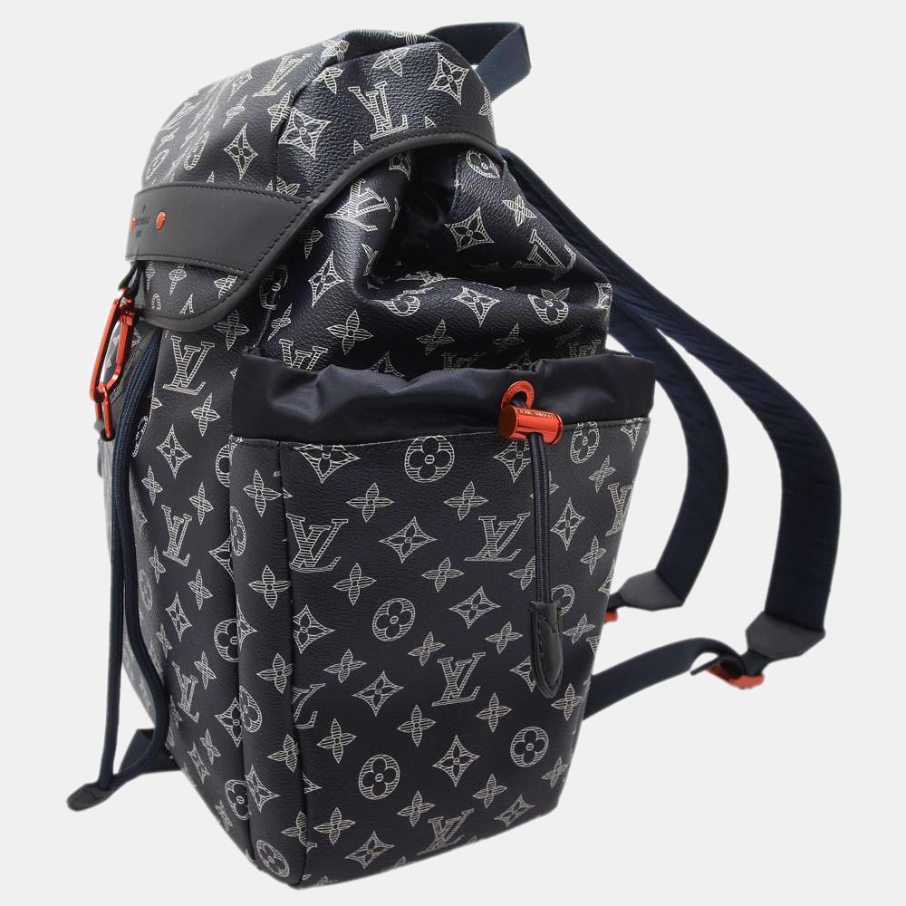 

Louis Vuitton Black Monogram Leather Canvas Discovery Backpack