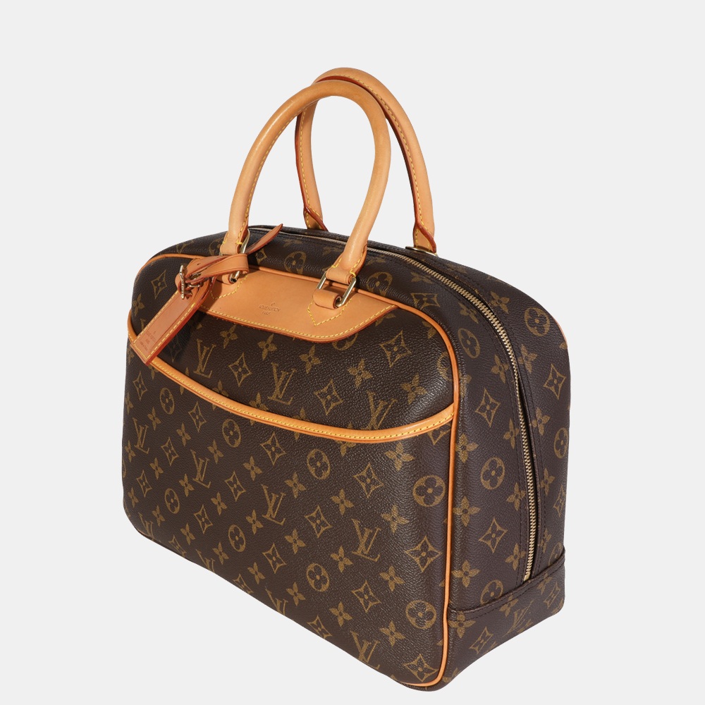 

Louis Vuitton Monogram Canvas Deauville Bag, Brown