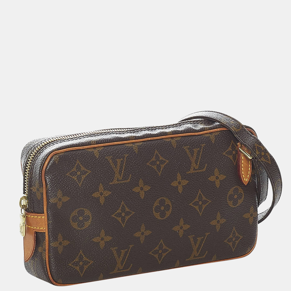 

Louis Vuitton Brown Monogram Marly Bandouliere