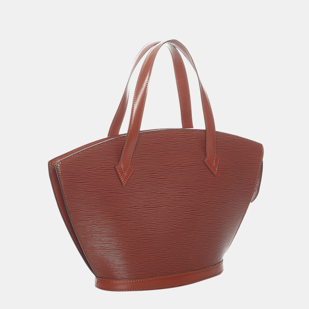

Louis Vuitton Brown Epi Saint Jacques PM Short Strap