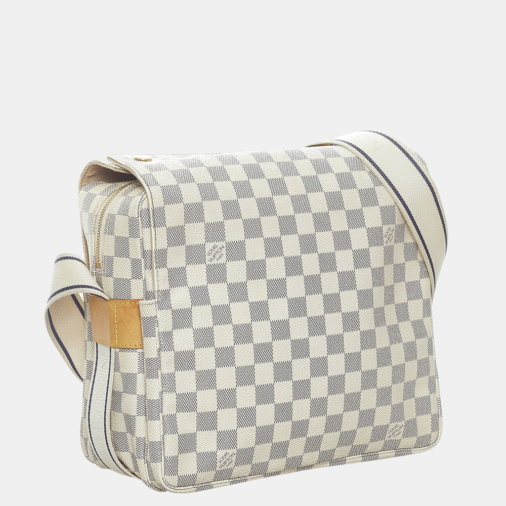 

Louis Vuitton Blue/White Damier Azur Naviglio