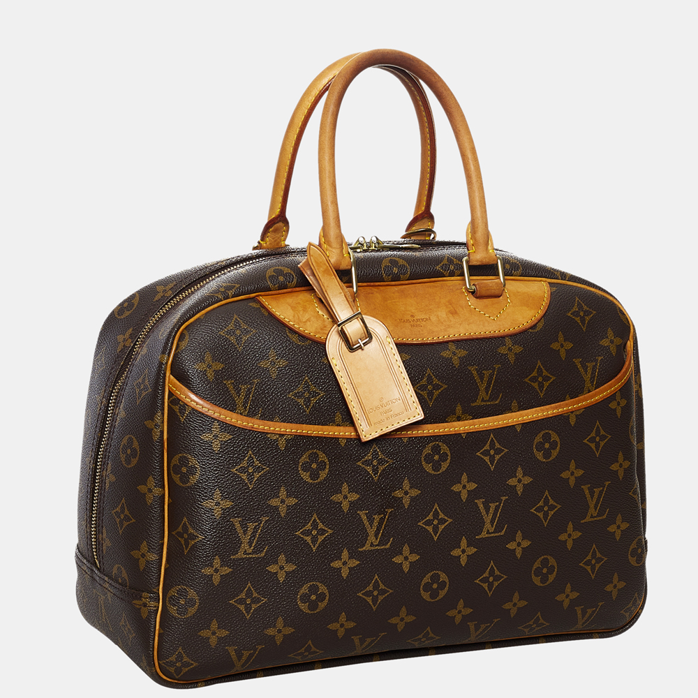 

Louis Vuitton Brown Monogram Deauville