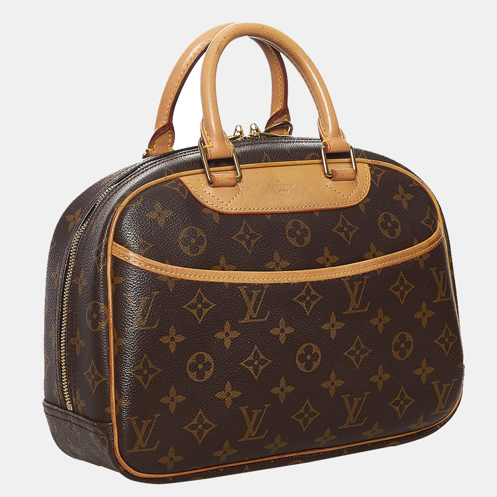 

Louis Vuitton Brown Monogram Trouville