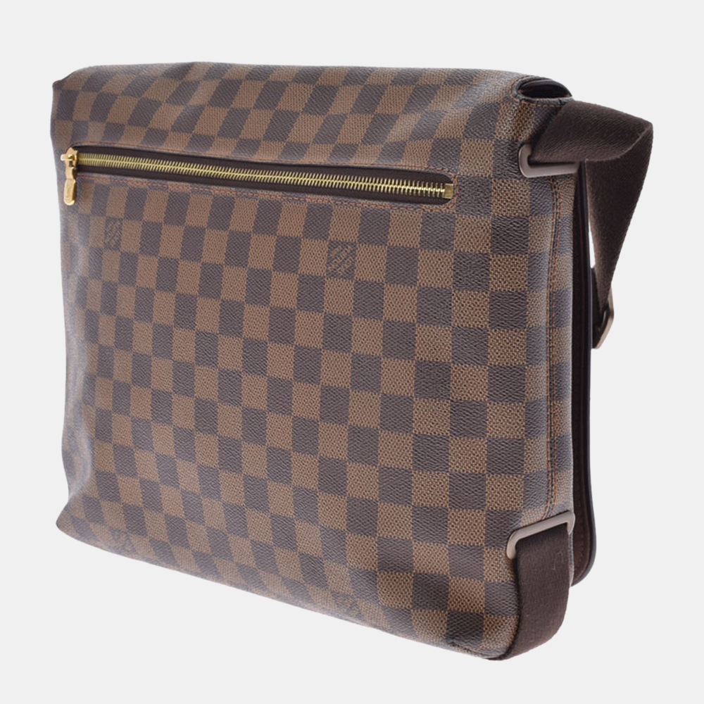 

Louis Vuitton Brown Monogram Coated Canvas Brooklyn MM Messenger Bag