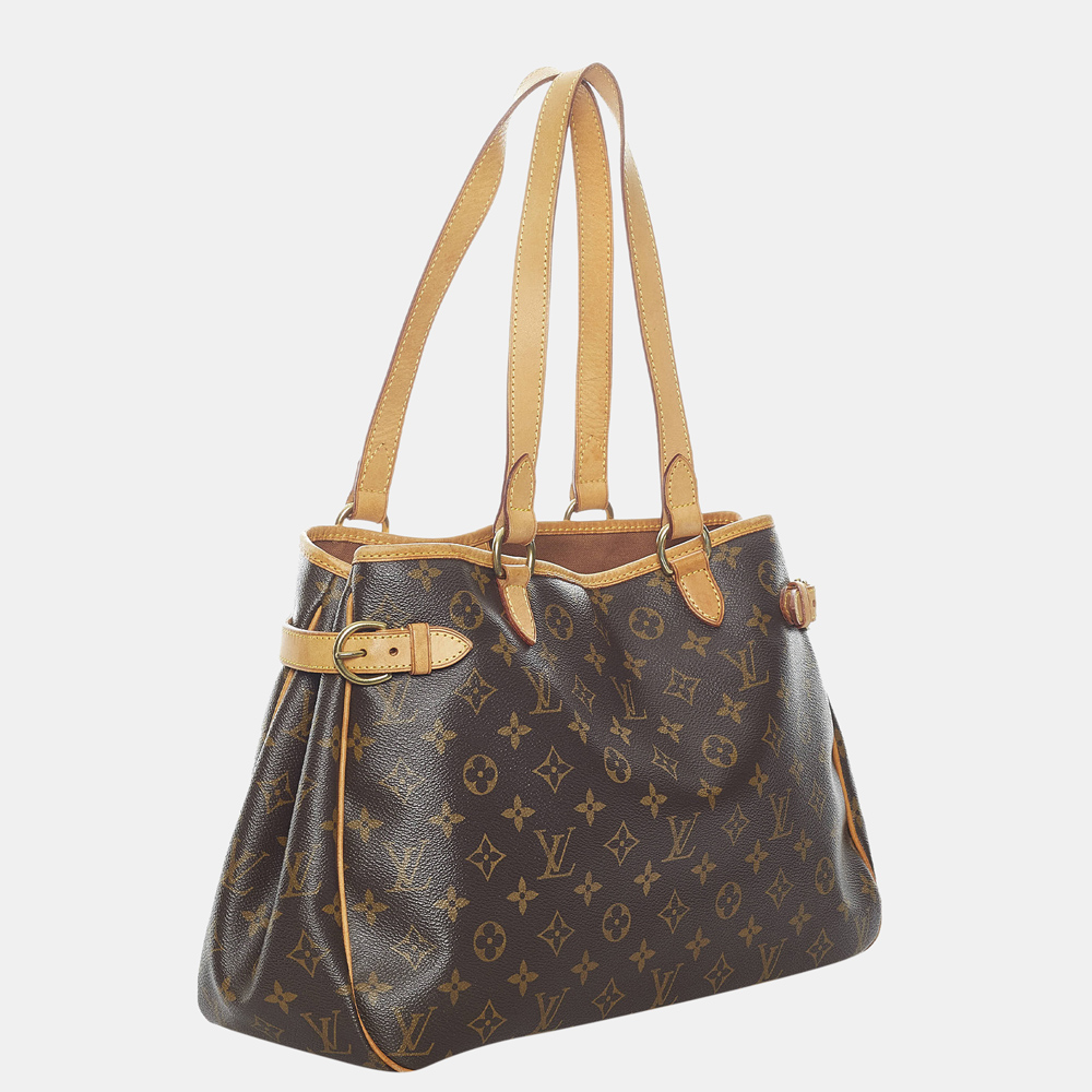 

Louis Vuitton Brown Monogram Batignolles Horizontal