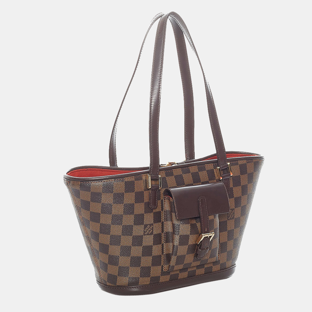 

Louis Vuitton Brown Damier Ebene Manosque PM