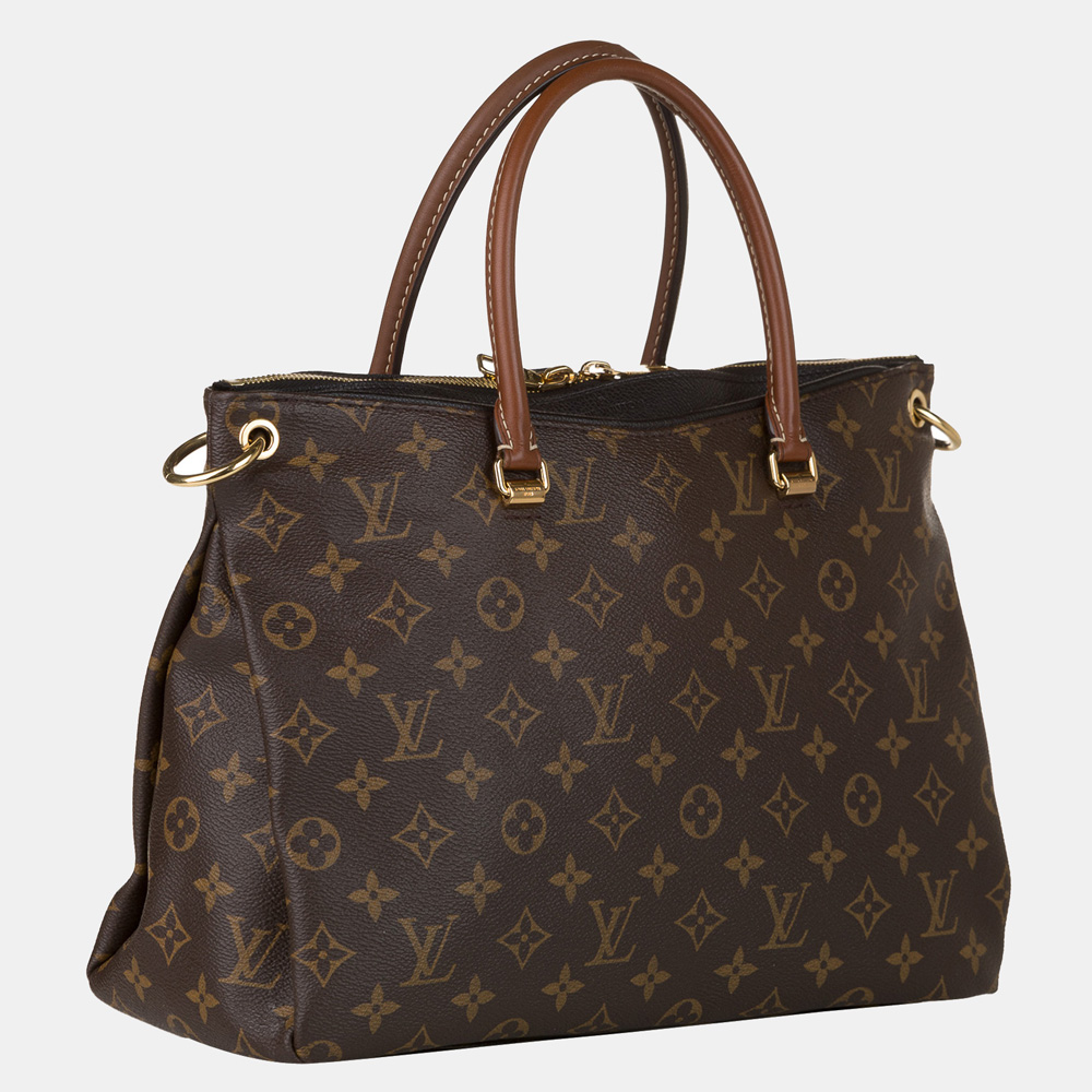 

Louis Vuitton Monogram Pallas Satchel, Brown