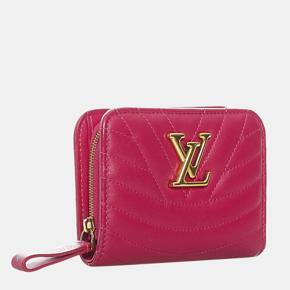 

Louis Vuitton Pink New Wave Compact Wallet