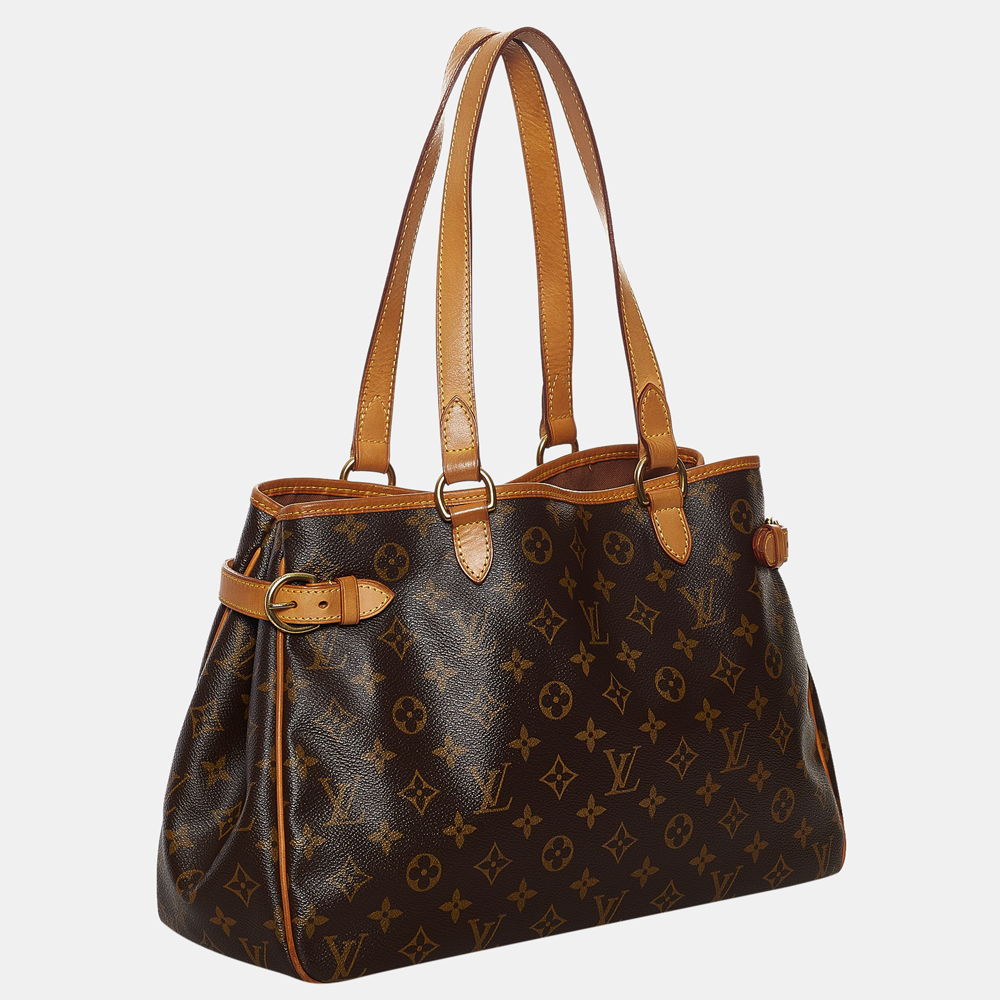 

Louis Vuitton Brown Monogram Batignolles Horizontal