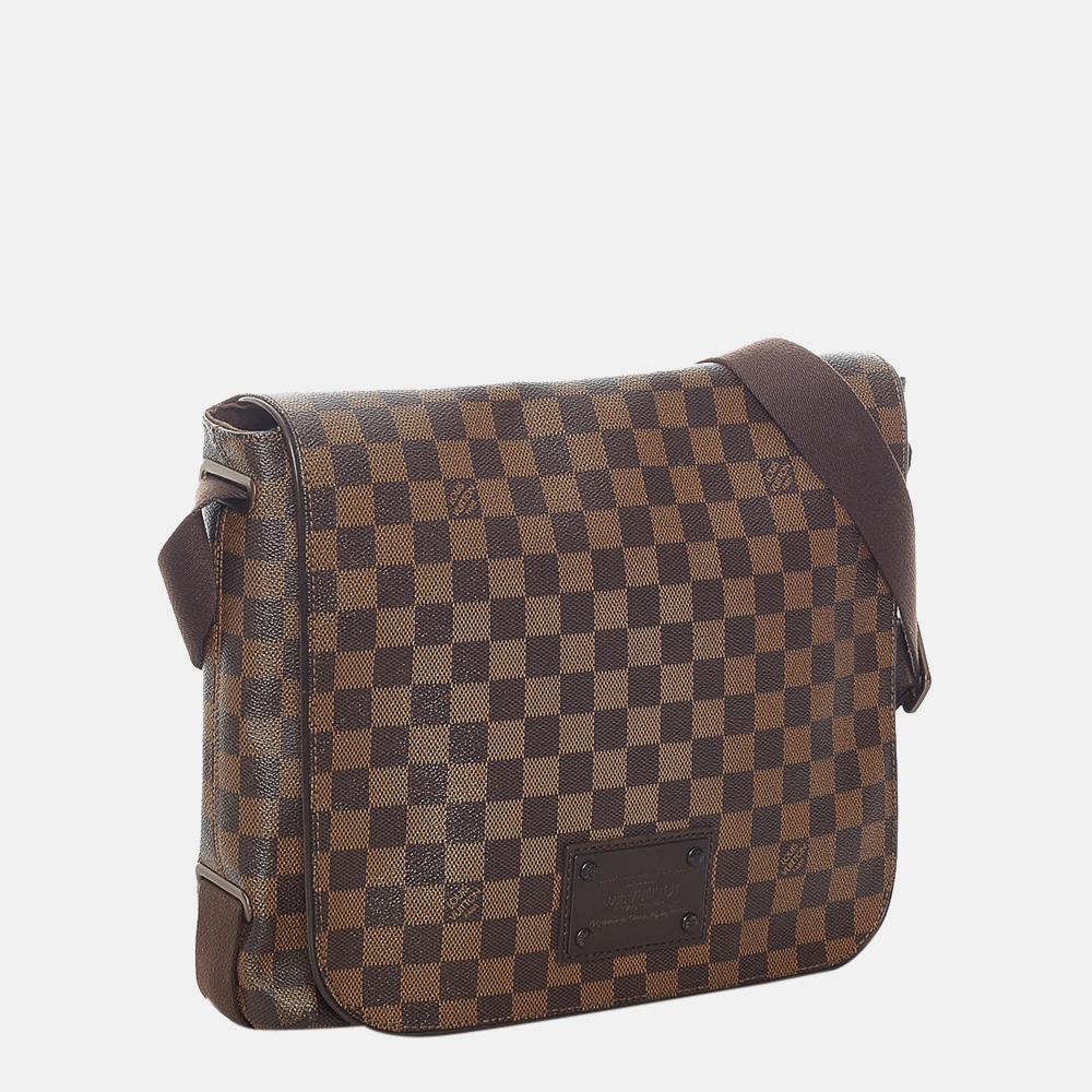 

Louis Vuitton Brown Damier Ebene Brooklyn MM