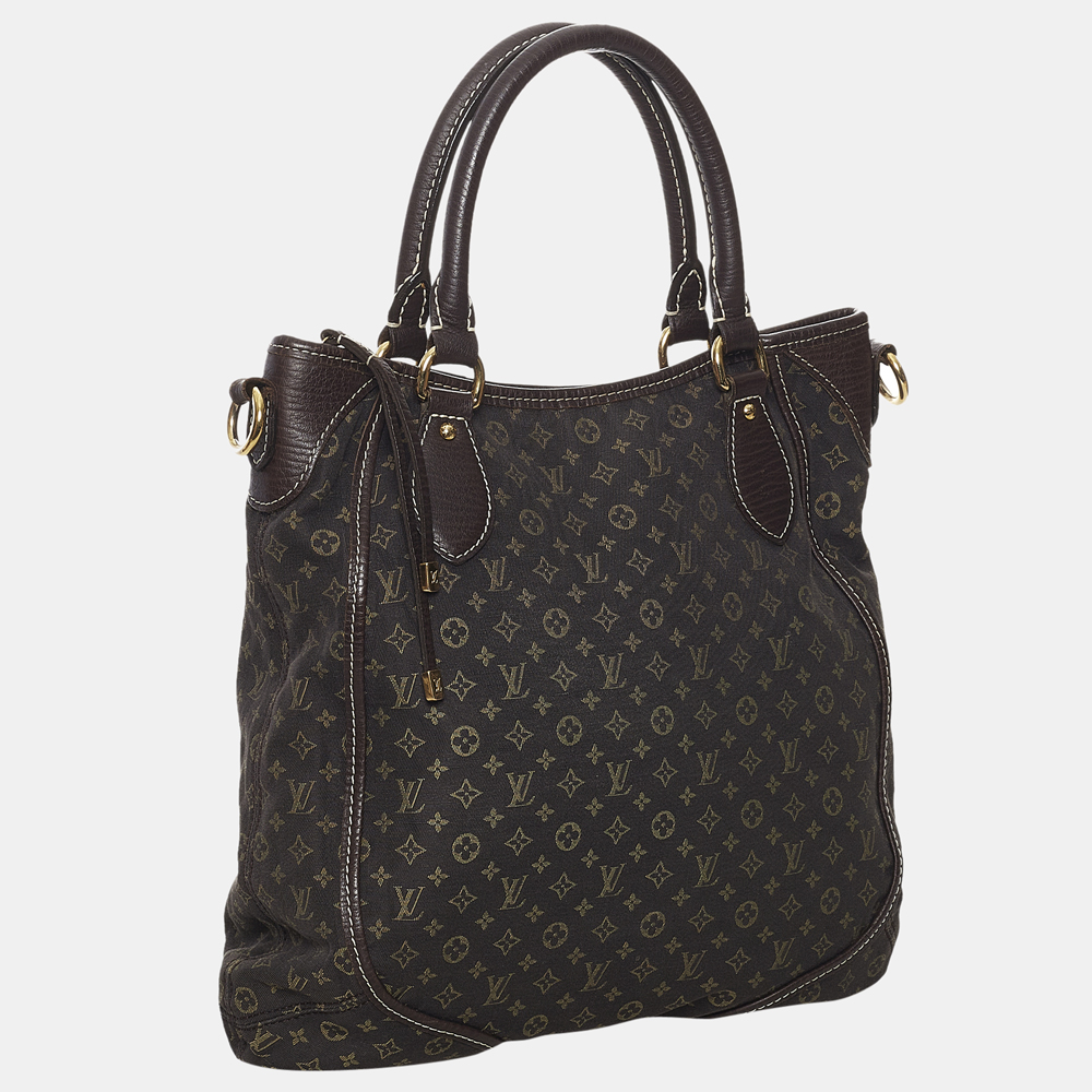 

Louis Vuitton Brown Mini Lin Besace Angele Bag