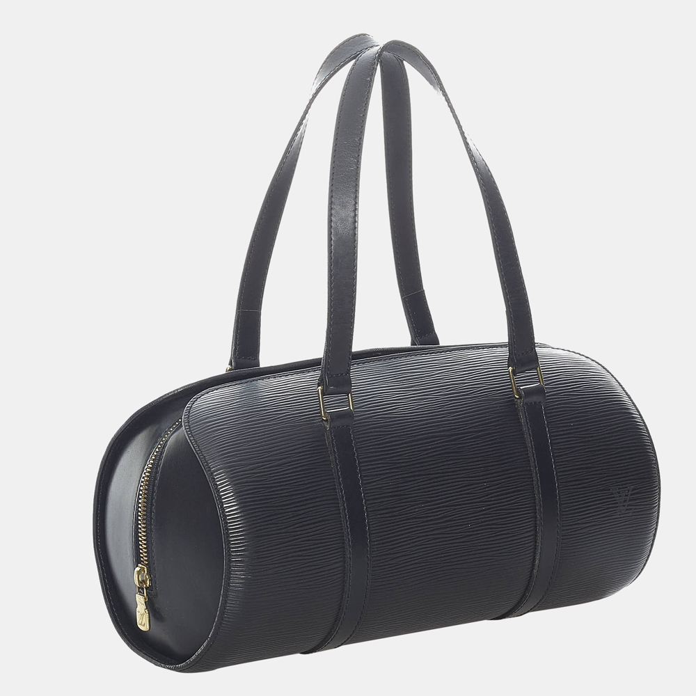 

Louis Vuitton Black Epi Soufflot
