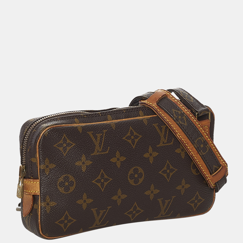 

Louis Vuitton Brown Monogram Marly Bandouliere