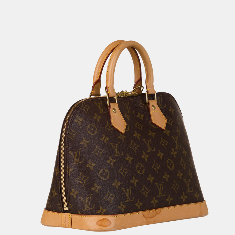 

Louis Vuitton Brown Monogram Alma PM