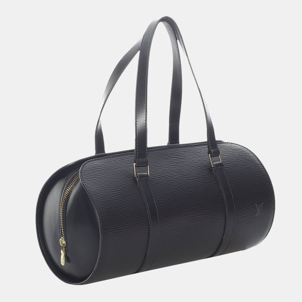 

Louis Vuitton Black Epi Soufflot