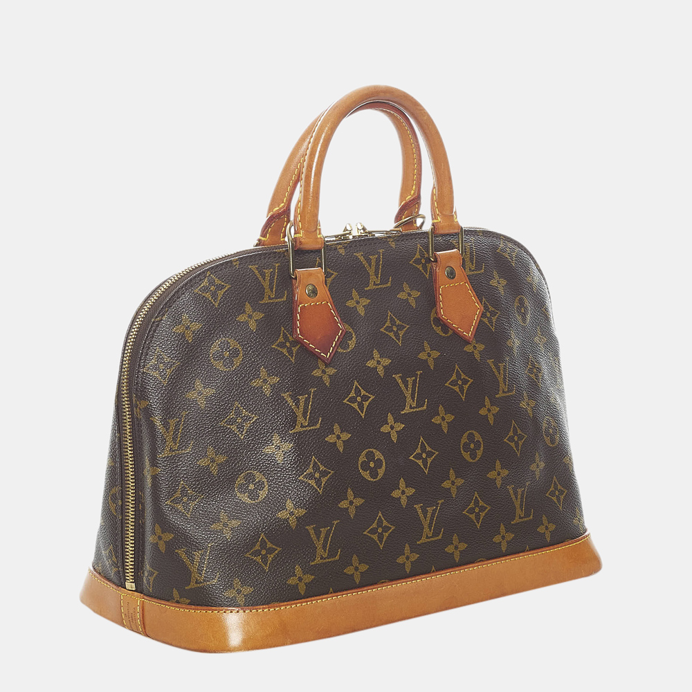 

Louis Vuitton Brown Monogram Alma PM
