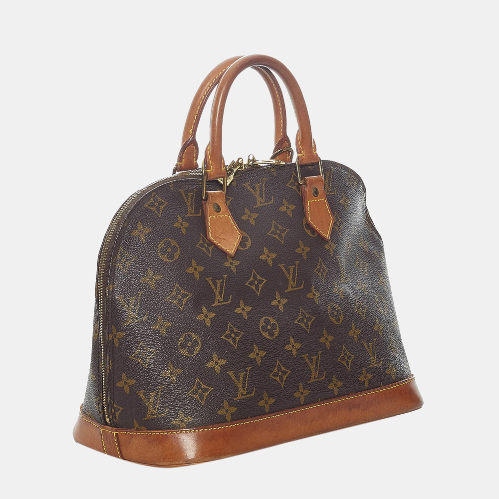 

Louis Vuitton Brown Monogram Alma PM