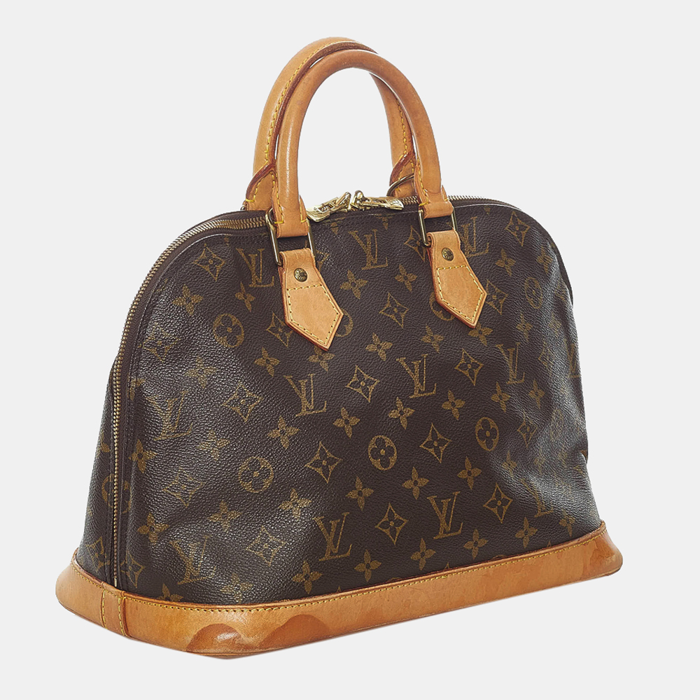 

Louis Vuitton Brown Monogram Alma PM