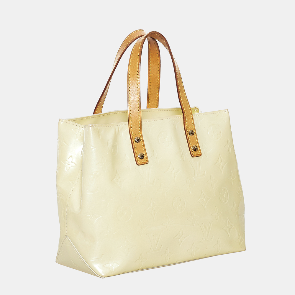 

Louis Vuitton Brown/White Vernis Reade PM
