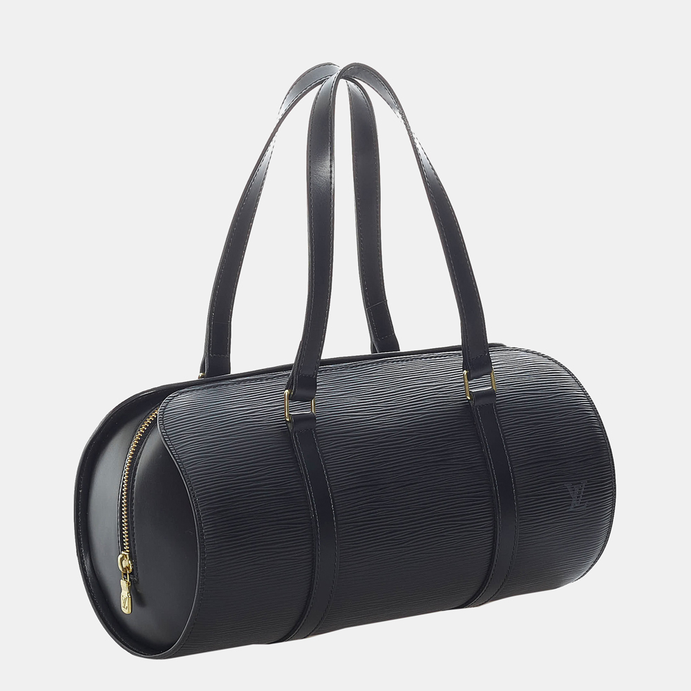 

Louis Vuitton Black Epi Soufflot