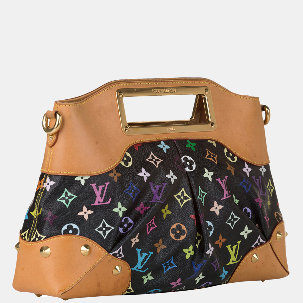 

Louis Vuitton Black/Multi Color Monogram Multicolore Judy MM